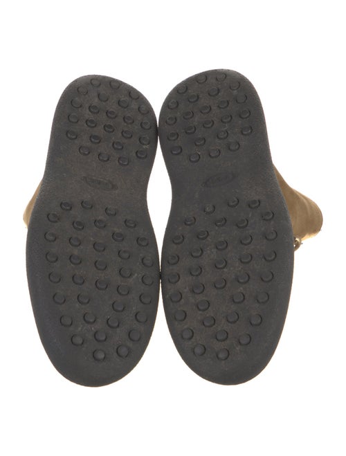 Tod's Suede Lace-Up Boots