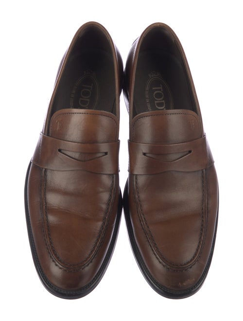 Tod's Leather Dress Loafers
