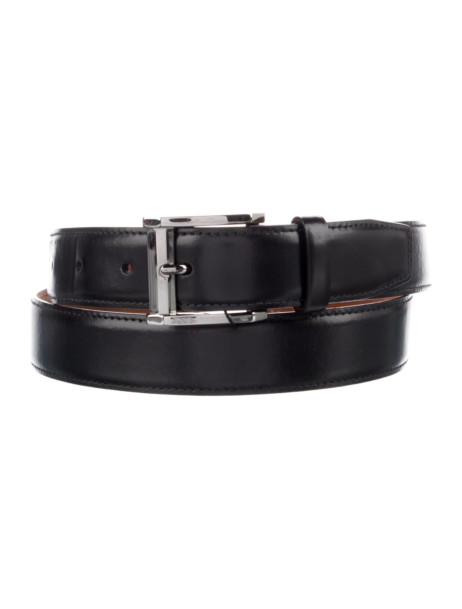 Tod's Skinny Leather Belt