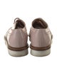 Tod's Patent Leather Lasercut Accents Oxfords