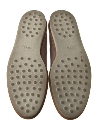 Tod's Patent Leather Lasercut Accents Oxfords