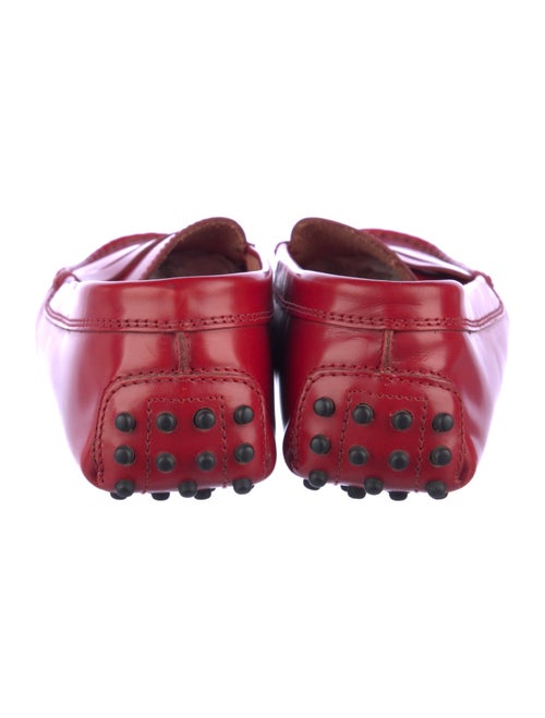 Tod's Signature Logo Leather Loafers