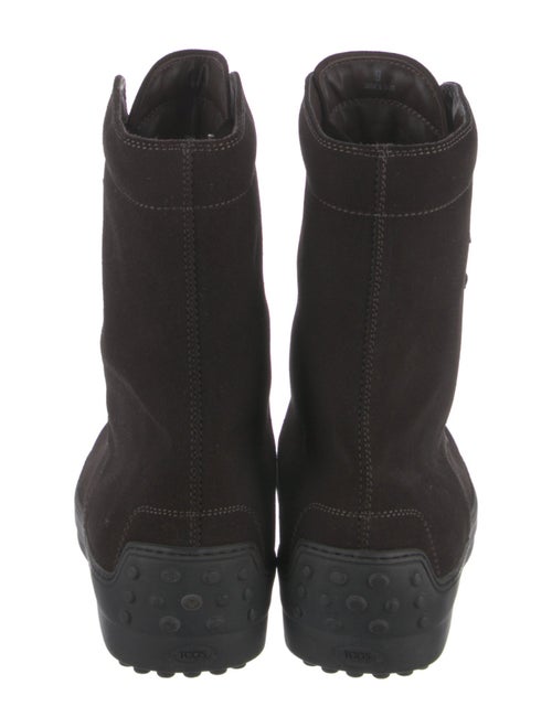 Tod's Suede Lace-Up Boots