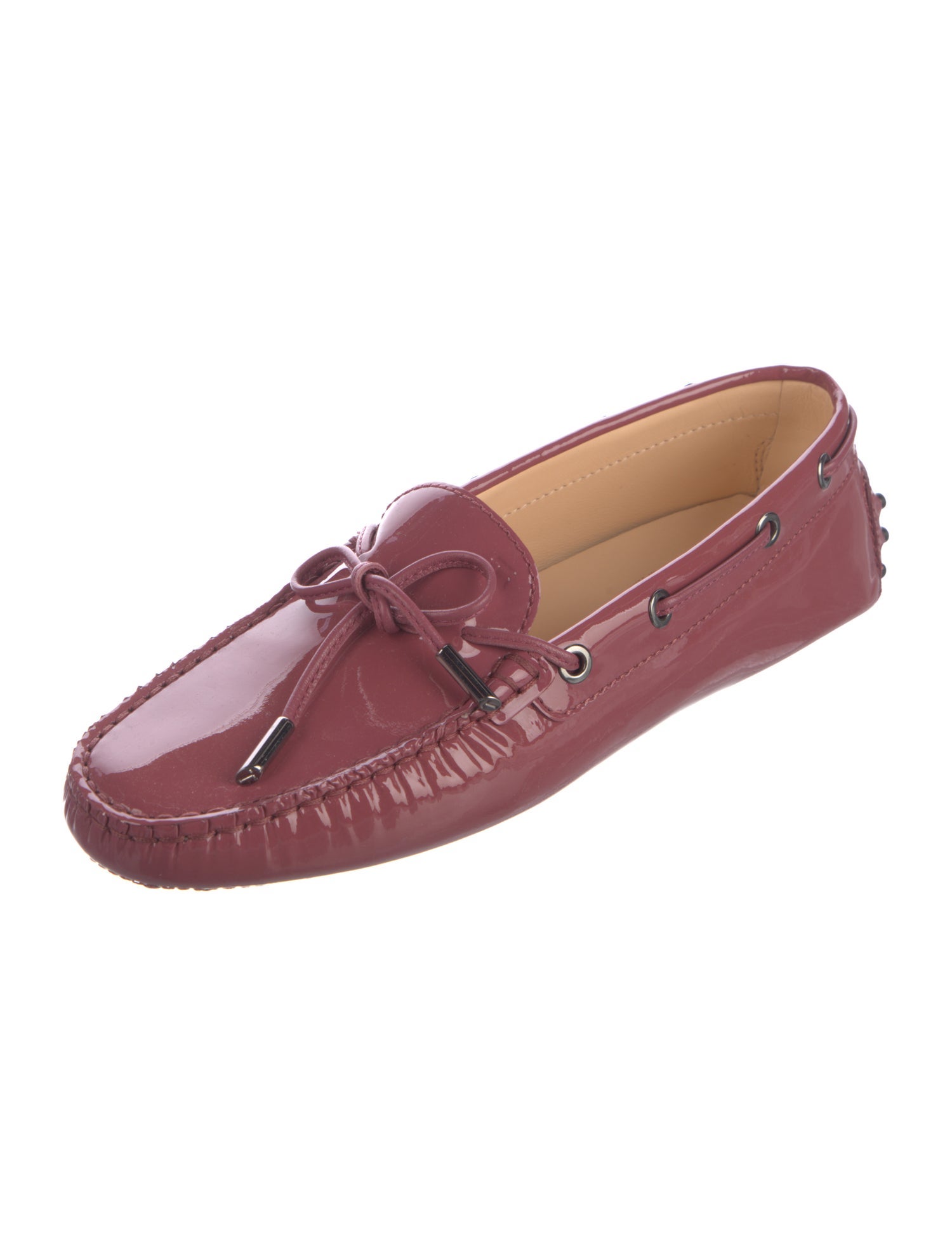 Tod's Patent Leather Loafers