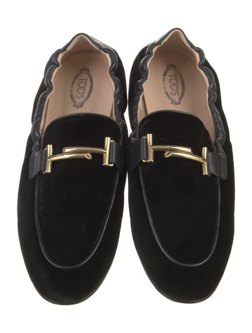 Tod's Velvet Loafers