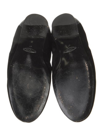 Tod's Velvet Loafers