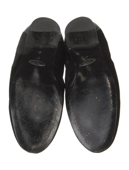 Tod's Velvet Loafers