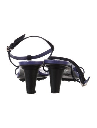 Tod's Suede T-Strap Sandals