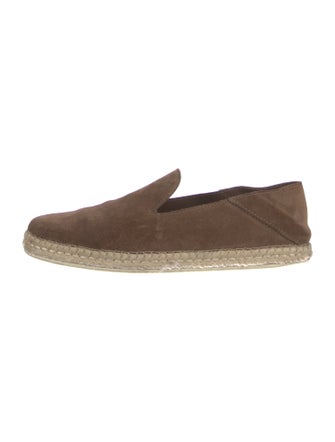 Tod's Suede Braided Accents Espadrilles