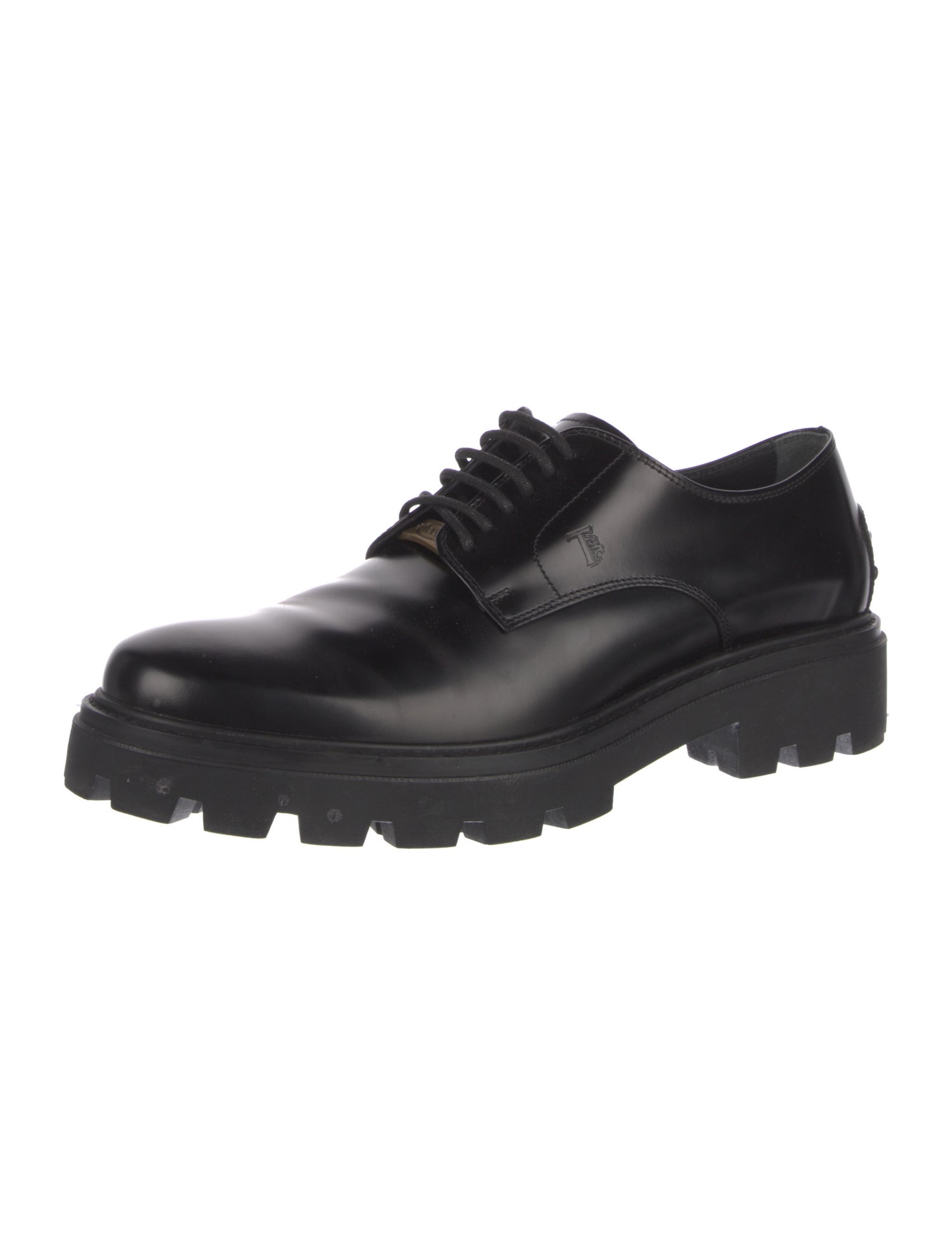 Tod's Patent Leather Derby Shoes