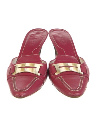 Tod's Leather Mules