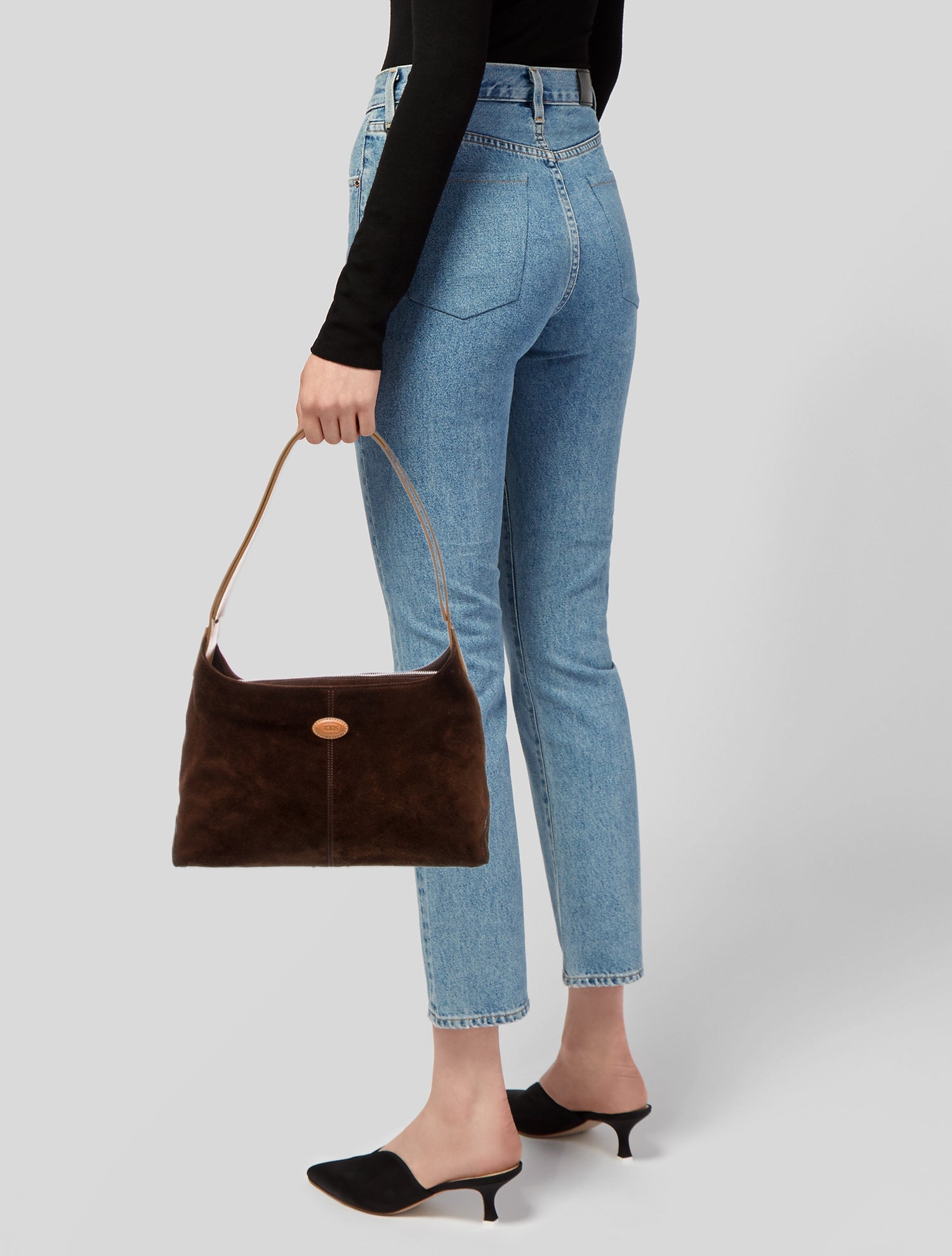 Tod's Suede Shoulder Bag