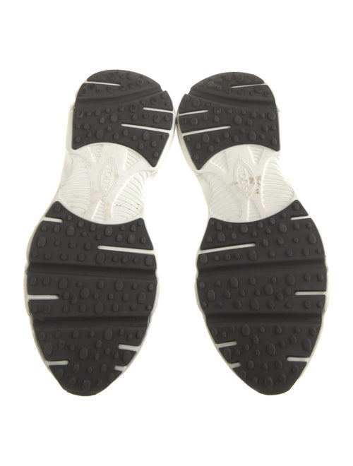 Tod's Leather Trim Embellishment Sneakers