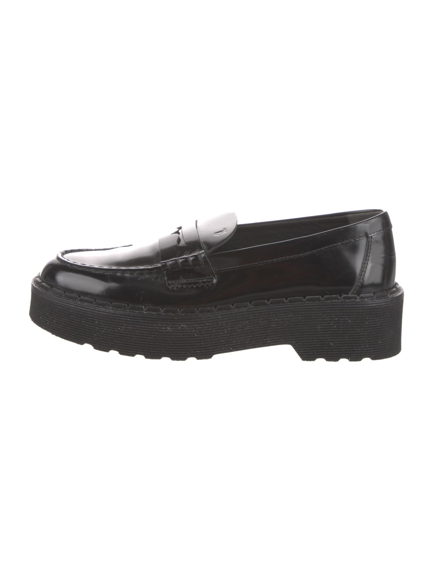 Tod's Patent Leather Loafers