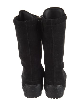 Tod's Suede Lace-Up Boots