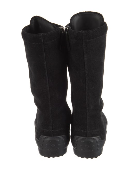 Tod's Suede Lace-Up Boots