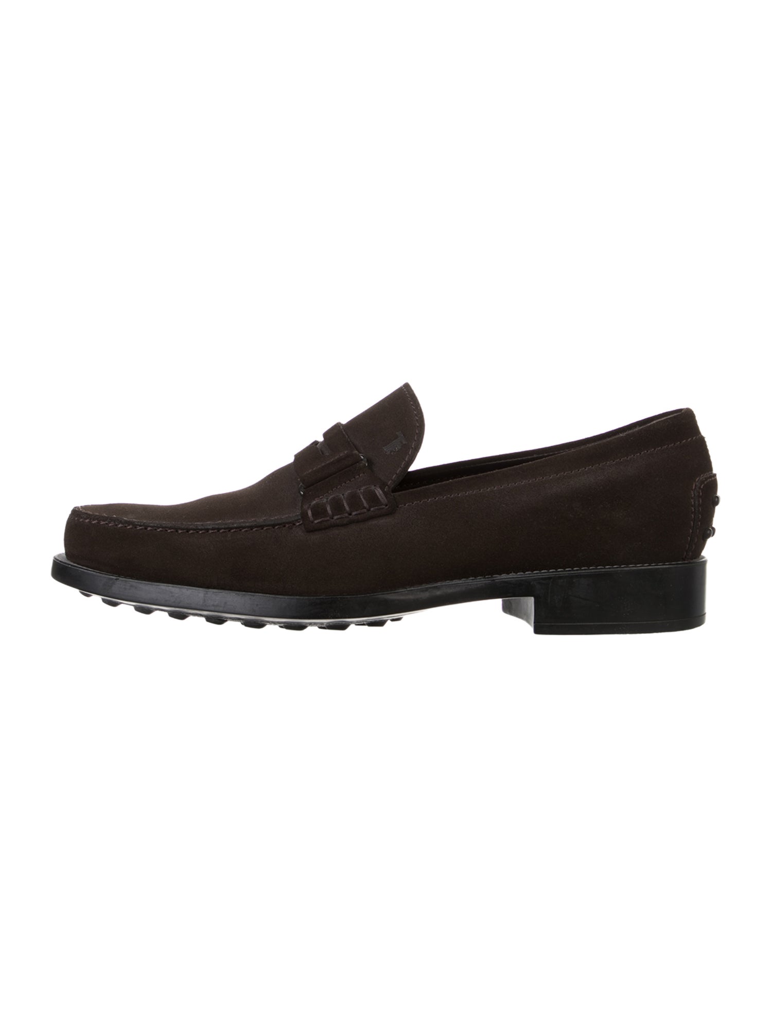 Tod's Suede Dress Loafers