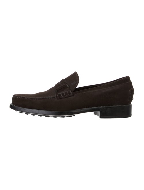 Tod's Suede Dress Loafers
