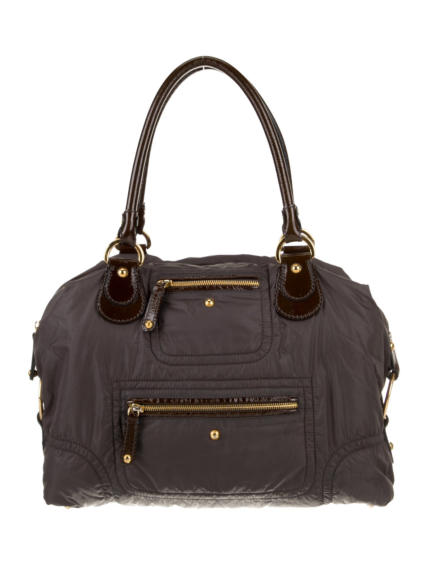 Tod's Nylon Top Handle Bag