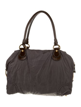 Tod's Nylon Top Handle Bag