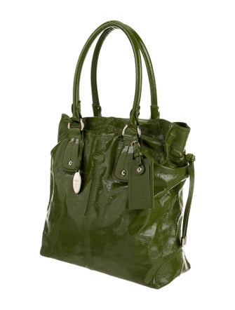 Tod's Patent Leather Top Handle Bag
