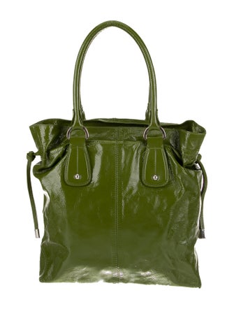 Tod's Patent Leather Top Handle Bag