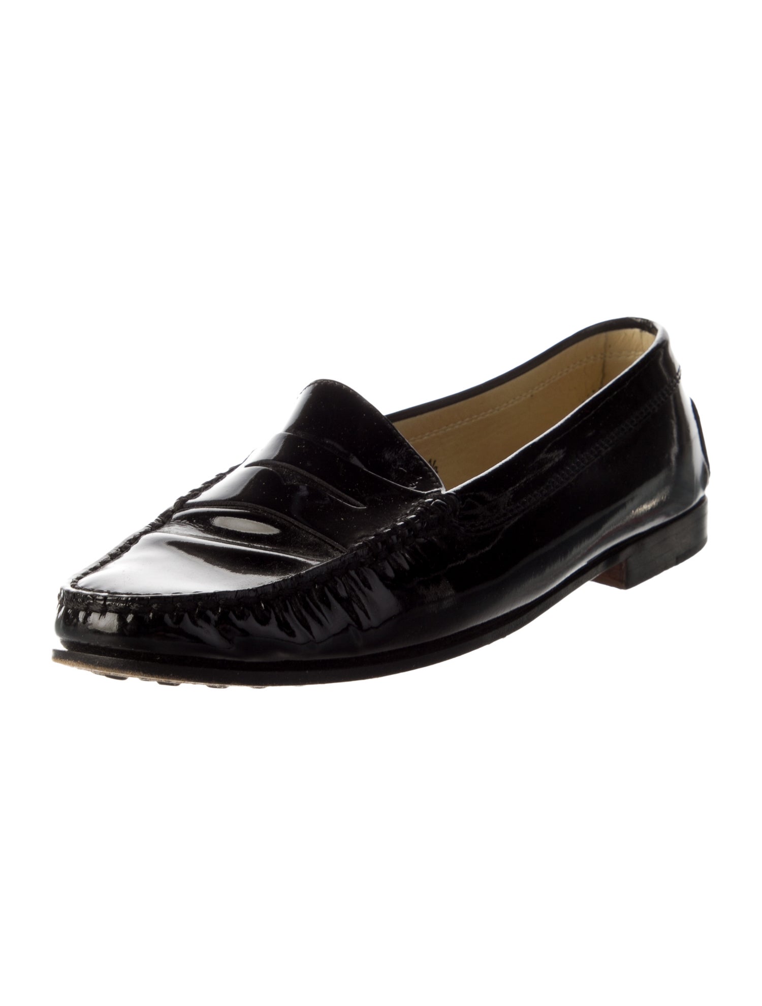 Tod's Patent Leather Loafers