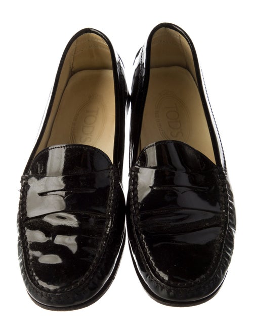 Tod's Patent Leather Loafers