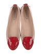 Tod's Patent Leather Colorblock Pattern Flats