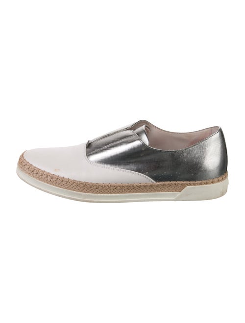 Tod's Leather Espadrilles