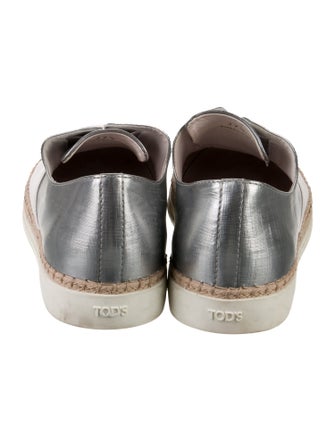 Tod's Leather Espadrilles