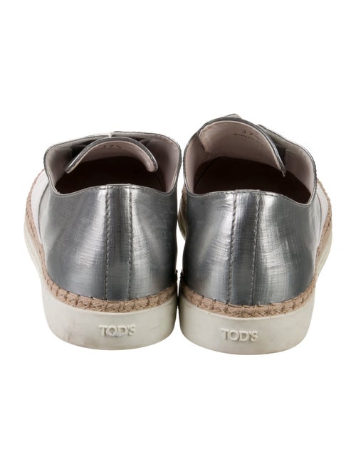Tod's Leather Espadrilles