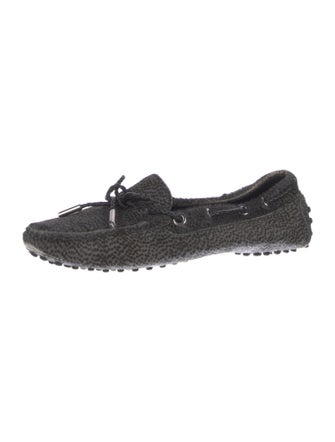 Tod's Ponyhair Moccasins