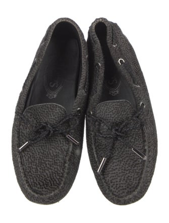 Tod's Ponyhair Moccasins