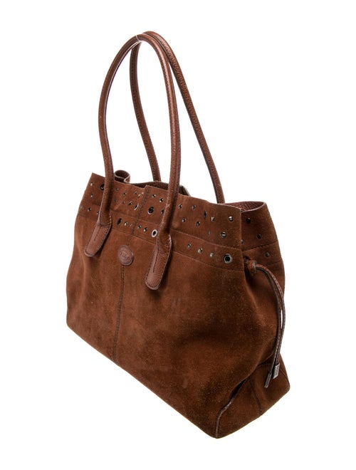 Tod's Suede Shoulder Bag