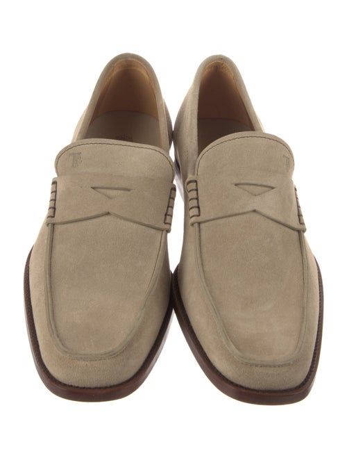 Tod's Suede Dress Loafers