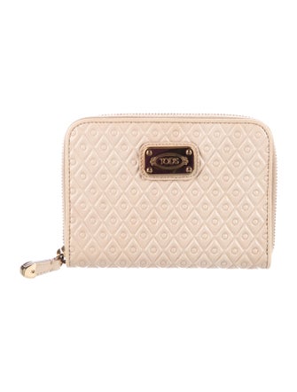 Tod's Patent Leather Compact Wallet