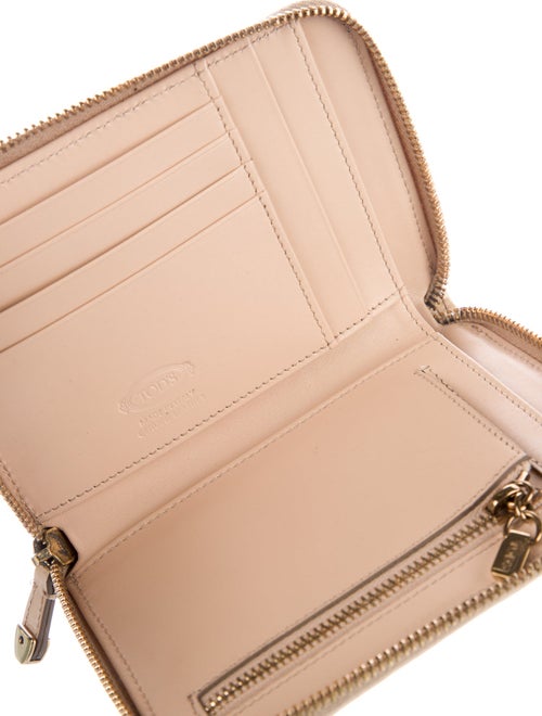 Tod's Patent Leather Compact Wallet