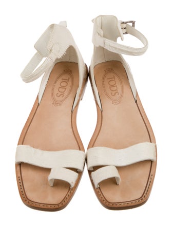 Tod's Ponyhair Sandals