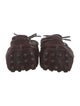 Tod's Ponyhair Bow Accents Moccasins
