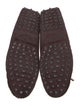 Tod's Ponyhair Bow Accents Moccasins
