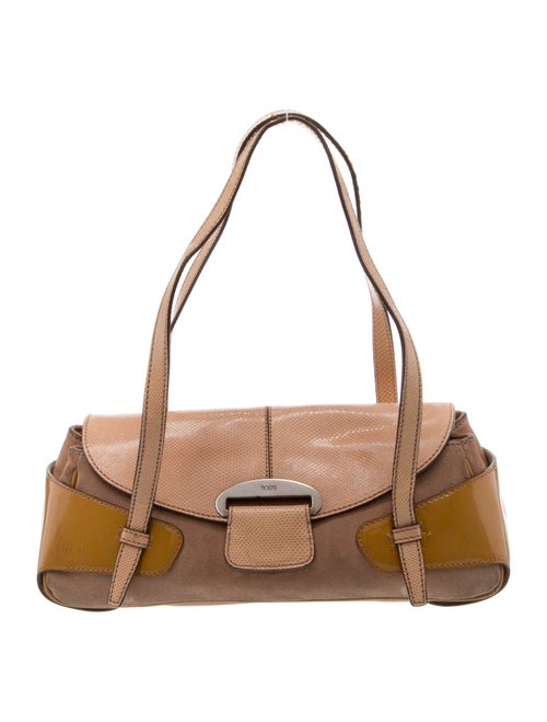 Tod's Suede Top Handle Bag