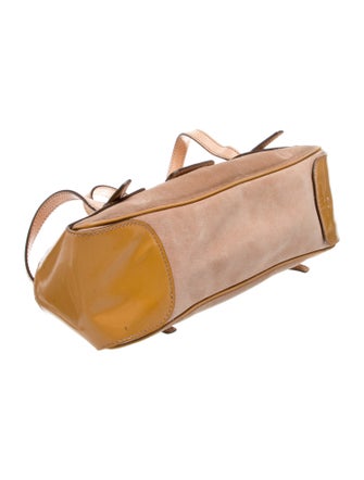 Tod's Suede Top Handle Bag