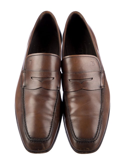 Tod's Leather Dress Loafers