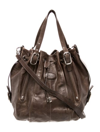 Tod's Leather Top Handle Bag