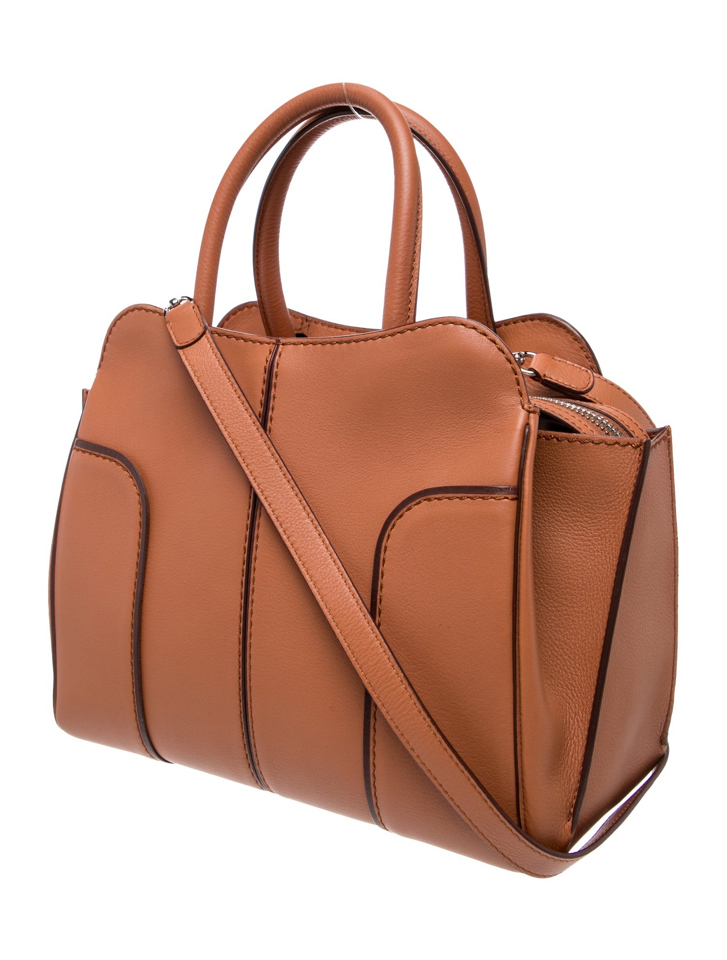 Tod's Leather Top Handle Bag