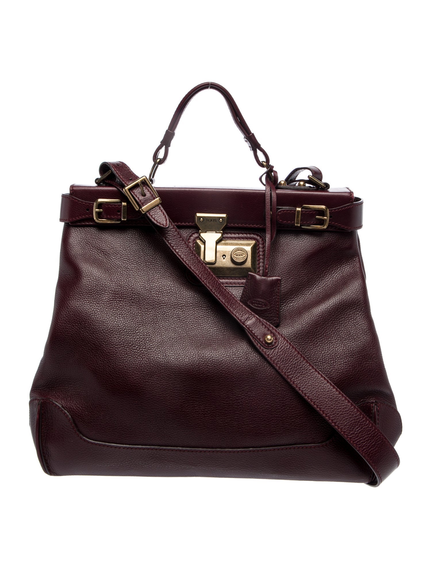 Tod's Leather Top Handle Bag