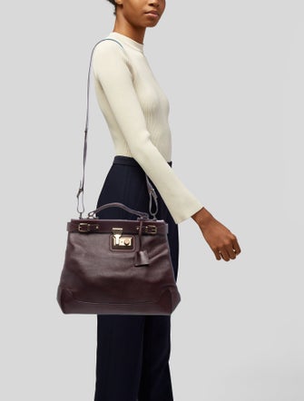 Tod's Leather Top Handle Bag