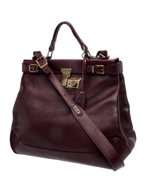Tod's Leather Top Handle Bag