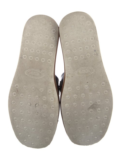 Tod's Leather Studded Accents Slides